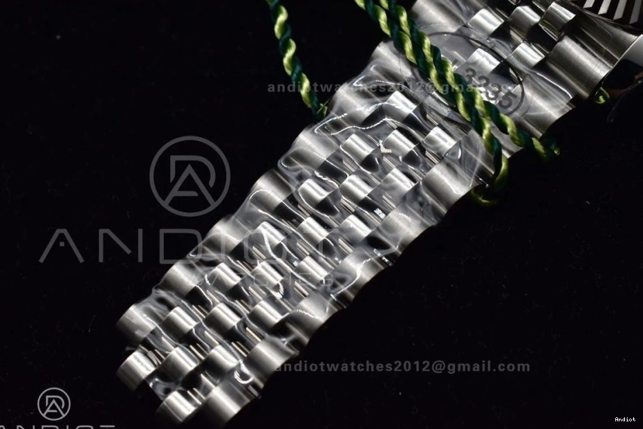 SA3235 Jubilee Stick 41 DateJust Edition Best 904L on 126334 1:1 Bracelet Black Dial DIWF Steel 0127